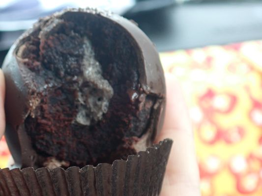 Oreo ball inside!