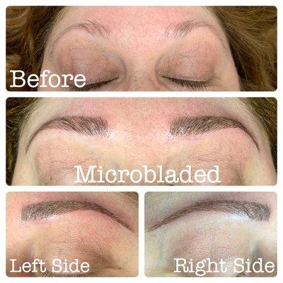 Brow chicka brow wow. Just look at that transformation. Thank you for choosing All About Browz...