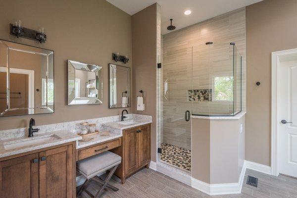 Master Bathroom - Part of A First Floor Remodel