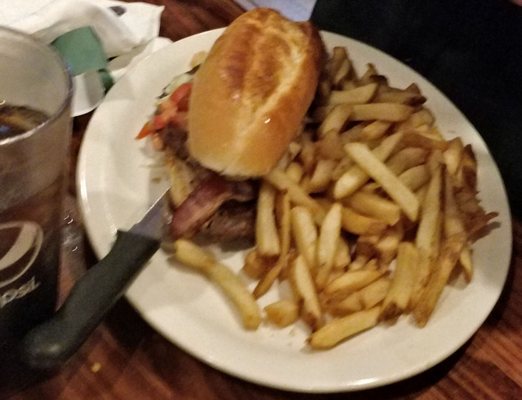 Steak Sub with Fries