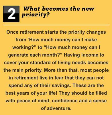 Retirement Priorities 2