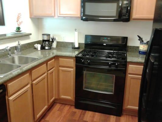 Kitchen at The Meadows Fountaingrove In Santa Rosa, CA.