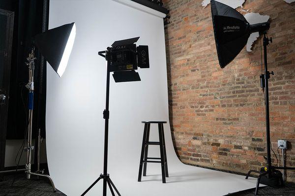 Located in the heart of downtown Westminster, MD book a session at our in-house photo & video studio.