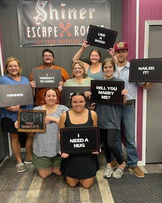 Shiner Escape Rooms