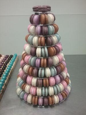 Macarons for  sweet tables