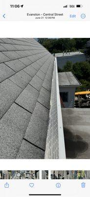 Gutter clean maintaine gutter guard install