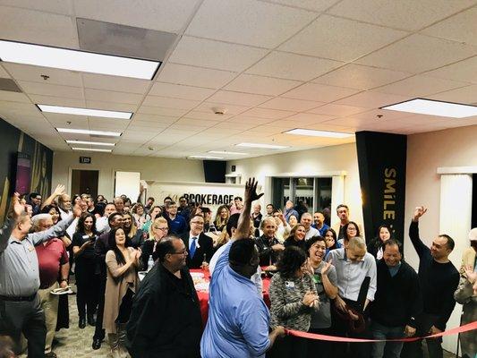 Nick Meigs Goosehead Insurance Ribbon Cutting Ceremony.  We specialize in homeowners insurance, auto insurance, life insurance, and more!