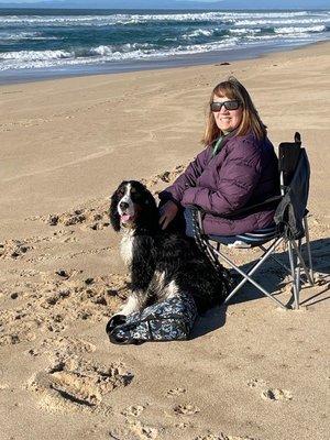 Hogan loves the ocean too.