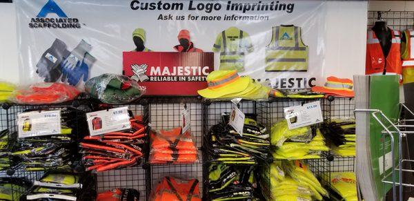 High Viz and Custom Logos!