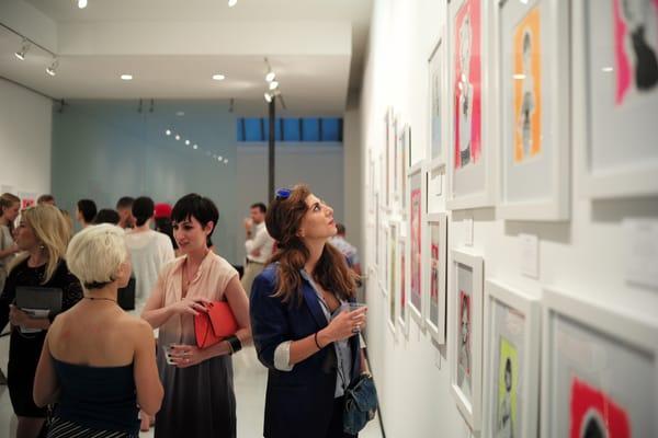 Opening show at SUMO gallery in TriBeCa.