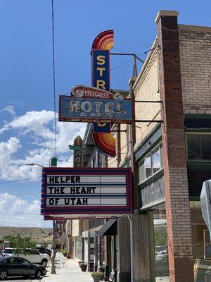 Old town signs