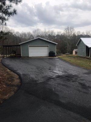 New driveway!