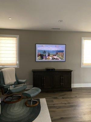 Picture Frame TV Installation part 2