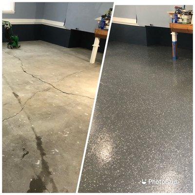 Industrial grade epoxy floor coatings.