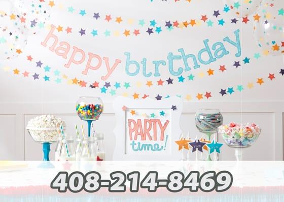 Hit a grand slam at your children's birthday party with THE best jumper rental company in town. CALL US.