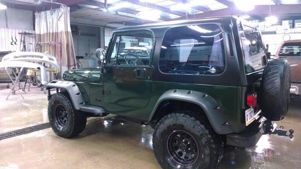 Full restoration of 1994 Jeep Wangler