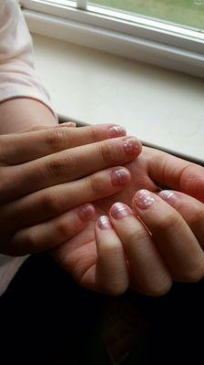 Cherry blossom nails for spring