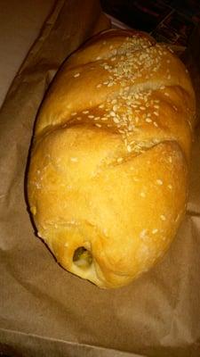 Cheese, Ham & Jalapeno Bun