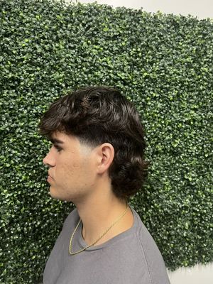 Modern mullet.