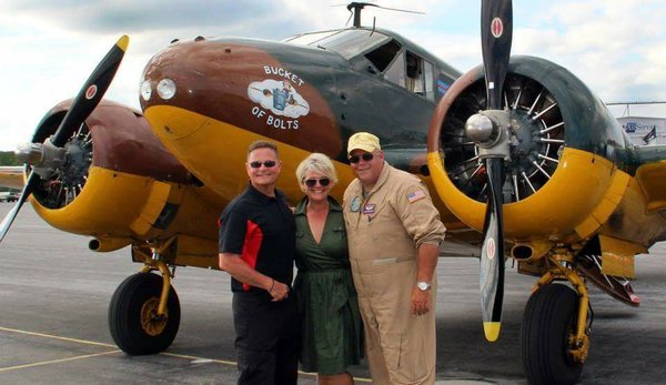 Farmers Insurance of the Chesapeake decided to take a flight in a WWII era C45.  The flight was outstanding.