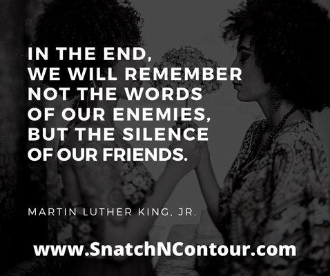 Happy #MLK Day! @snatchncontour