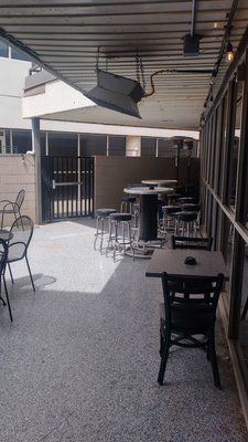 Outside patio