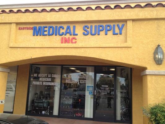 Welcome to Eastside Medical Supply located in the East Side of Palmdale on Palmdale Blvd and 27th St East. ATP/RESNA Certified