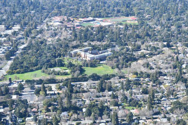 as seen from the air