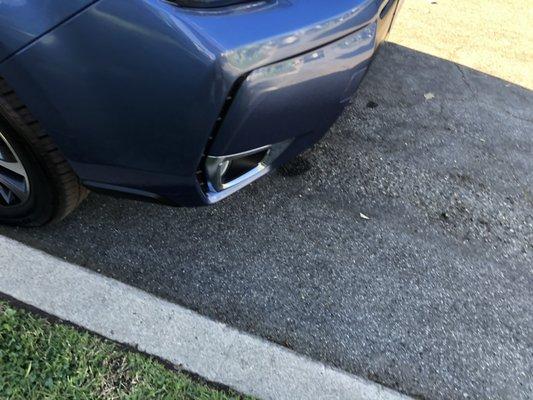 My Subaru Forester with repaired right fender - like brand new!