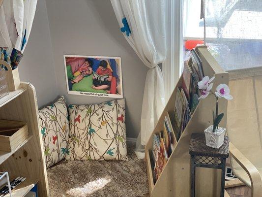 Local Preschool- Reading Nook