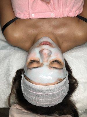 Clarifying facial and chemical peel