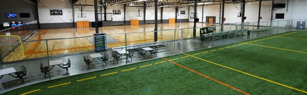 Futsol and Basketball courts.