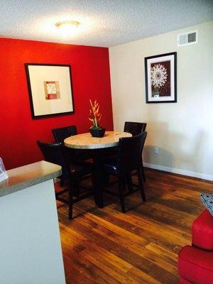 Large Two Bedroom Dining