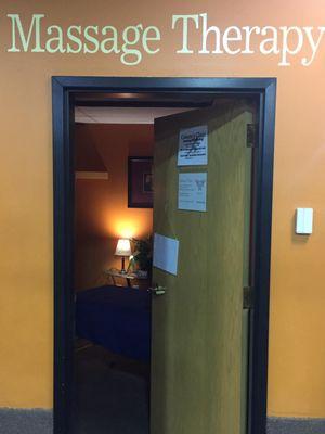 Door to Treatment room.