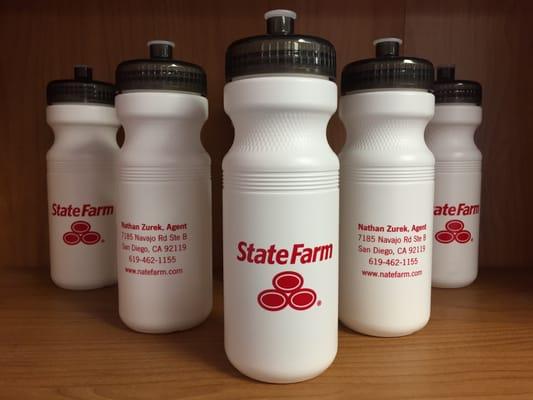 Nate Farm Water Bottles - Feel free to stop by and grab one!