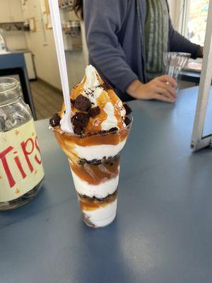 Brownie Supreme Custard Sundae