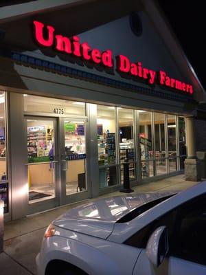 Quick service in a clean store at UDF on Sunbury Rd.