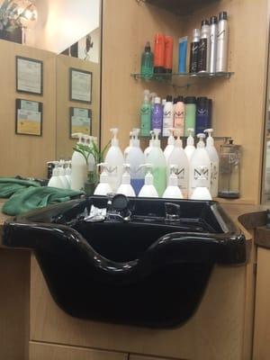 Clean and professional salon