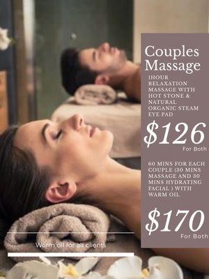 couples massage special