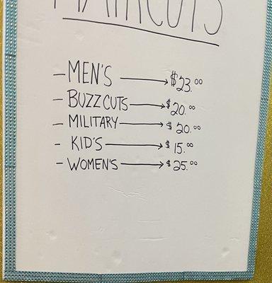 Prices