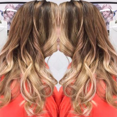 Balayaged Ombré.