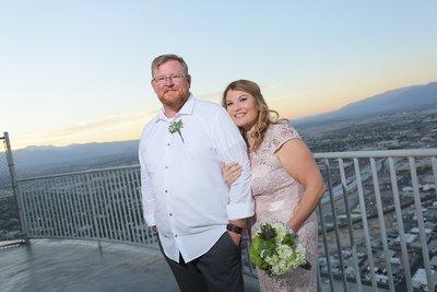 They found us right here on Yelp for their Stratosphere 13th wedding anniversary!  Photography, DJ and day of coordination.