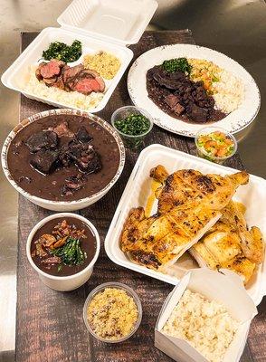 Mouth watering rotisserie chicken and our delicious black beans (Feijoada) are just a few of the dishes waiting for you at Sexy Beans!