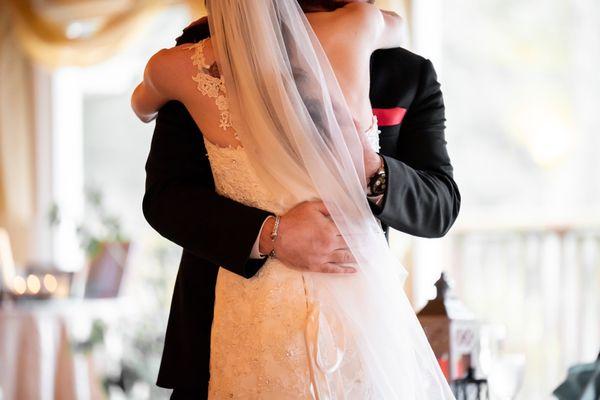 A lovely bride and groom we photographed back in 2019.