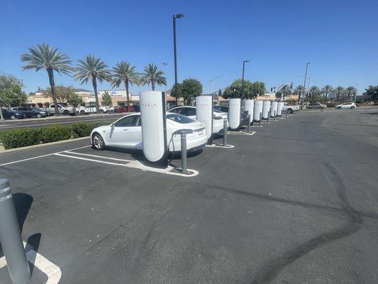 Tesla Supercharging Station on Harding