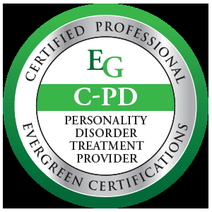 Certified Personality Disorders Treatment Provider, awarded Jan 2022