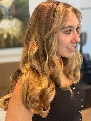 Sun blonde Balayage