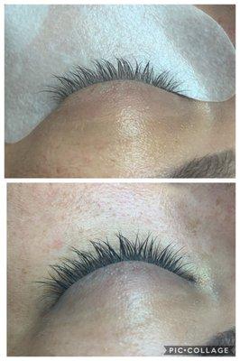 Eyelash tinting