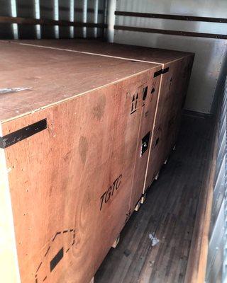 2 Crates 1600 lbs.
Atlanta,GA to Tampa,FL