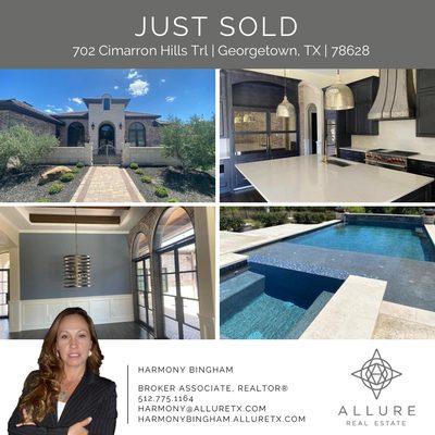 Just sold in Cimarron Hills